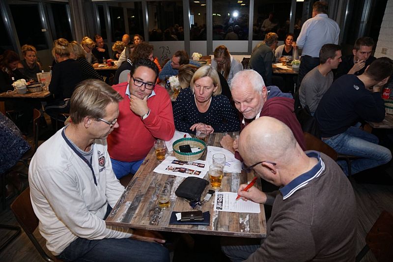 Een plezierig avondje quizzen bij SV Borger.