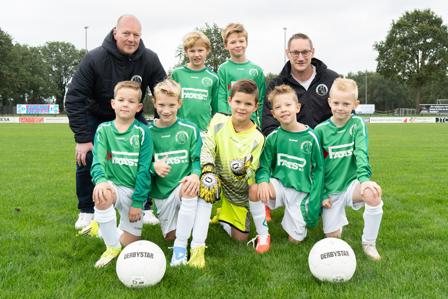Borger JO9-1 scoort er lustig op los in 1e fase
