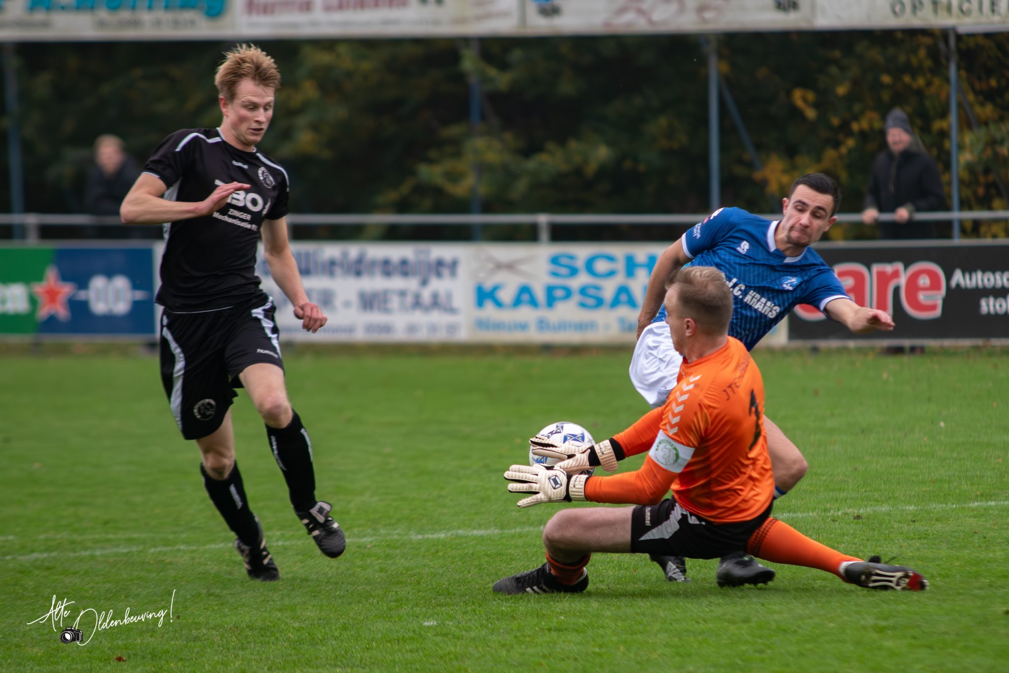 Derby tussen SJS en Borger na 40 minuten gestaakt