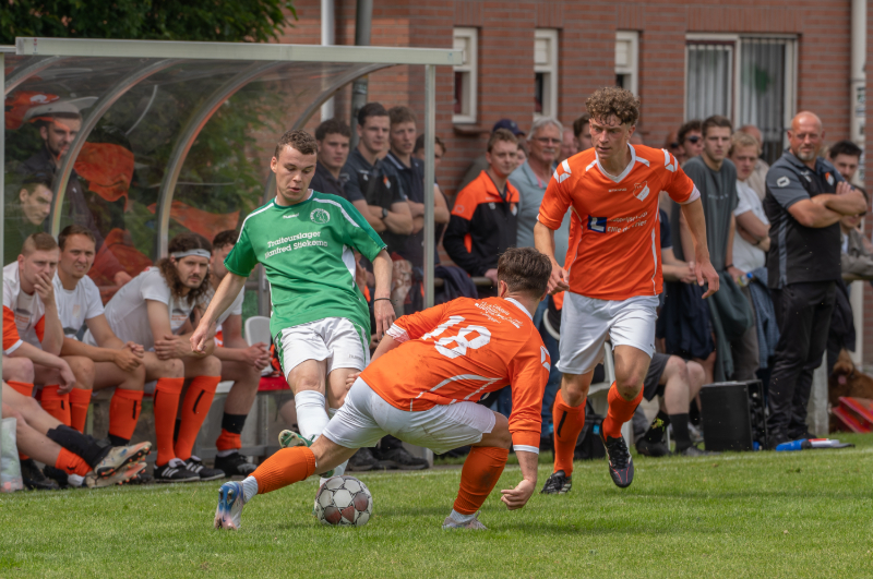 SV Borger 1 handhaaft zich na eclatante winst in nacompetitie.