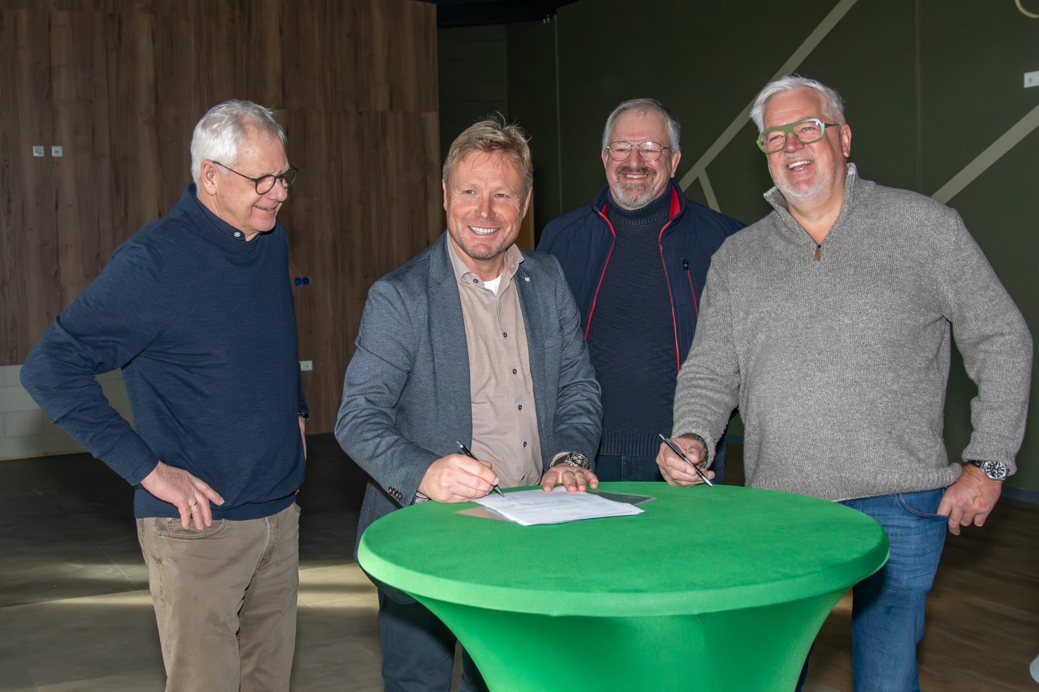 Clubgebouw opgeleverd