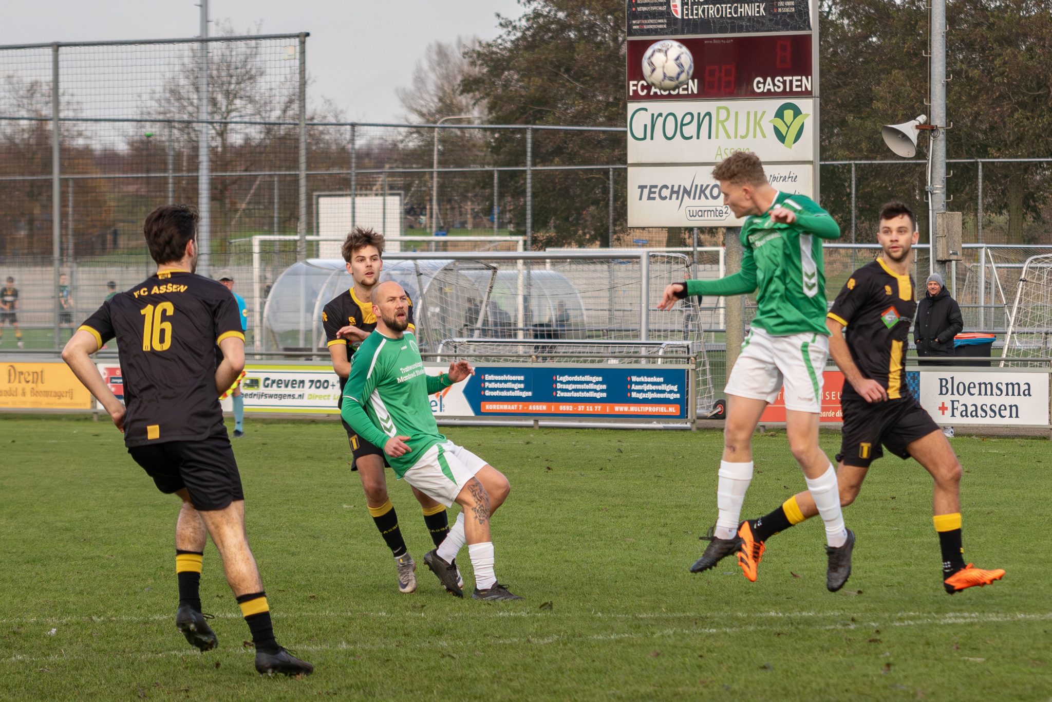 SV Borger met 3-0 onderuit