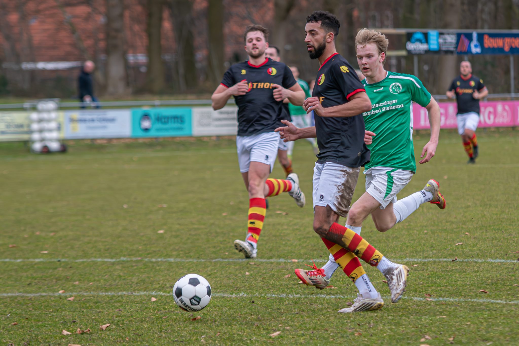 Borger 1 in blessuretijd onderuit bij HSC