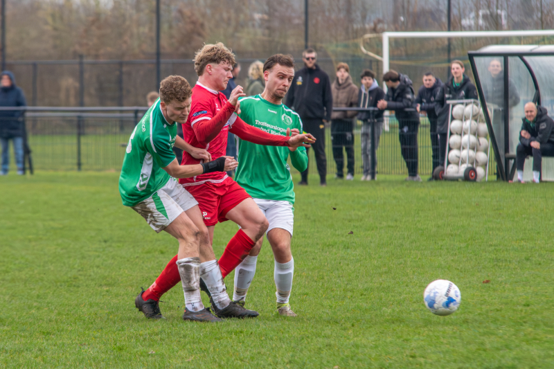 SV Borger pakt een punt tegen kwakkelend Bargeres